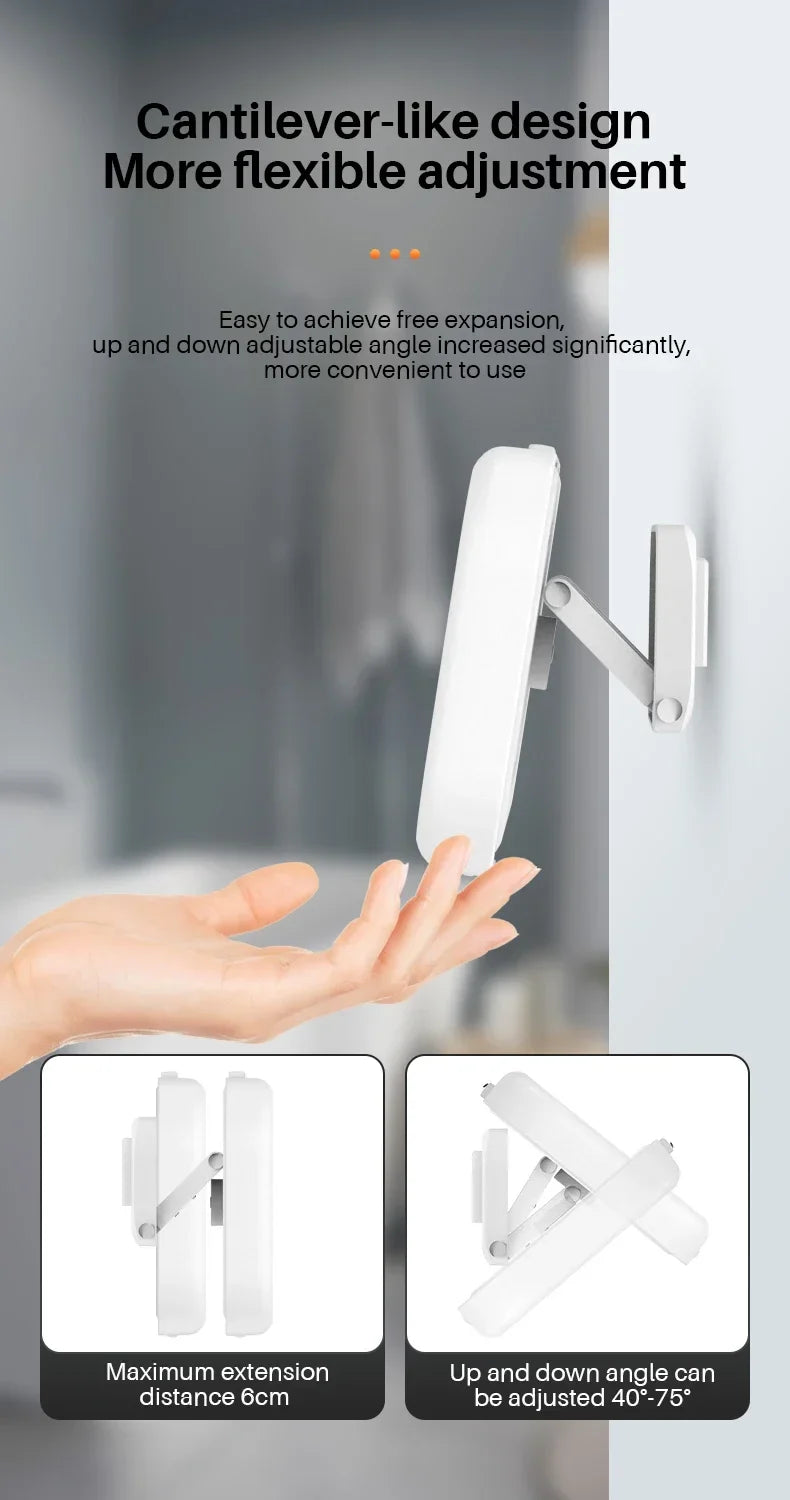 Adjustable Waterproof Wall Mount Phone Holder - Wholesalus