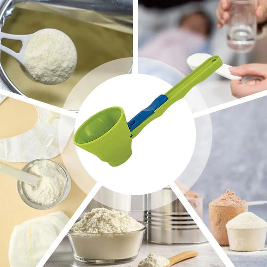 Sliding Measuring Scoop - 2 Pcs - Wholesalus