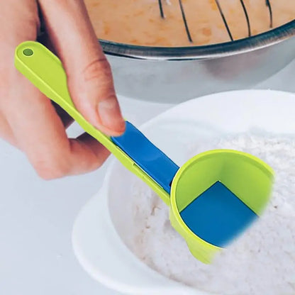 Sliding Measuring Scoop - 2 Pcs - Wholesalus