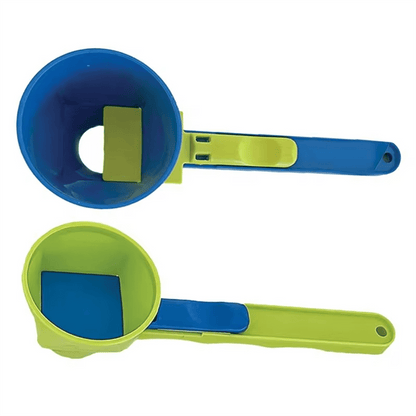 Sliding Measuring Scoop - 2 Pcs - Wholesalus