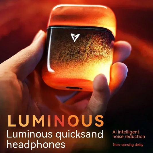Bluetooth Luminous Quicksand Headset - Wholesalus