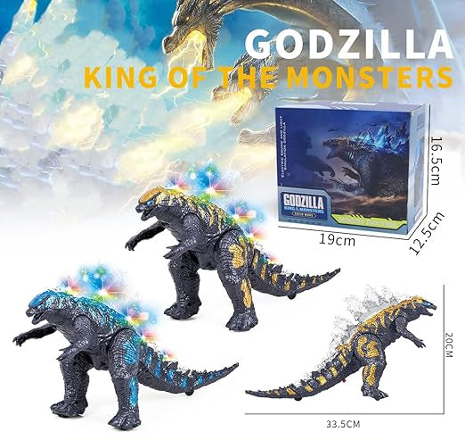 Godzilla Electric Simulation Walking Figure Toy - Wholesalus