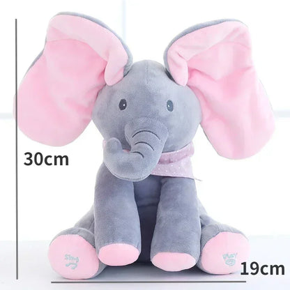 Hide and Seek Elephant Plush Toy - Wholesalus