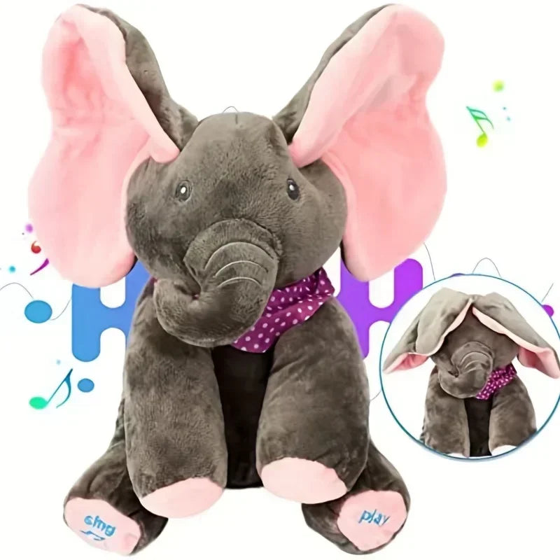 Hide and Seek Elephant Plush Toy - Wholesalus