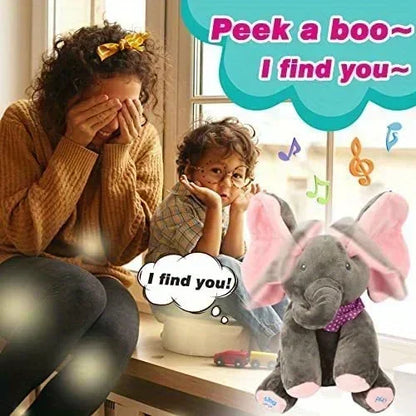 Hide and Seek Elephant Plush Toy - Wholesalus