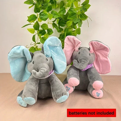 Hide and Seek Elephant Plush Toy - Wholesalus