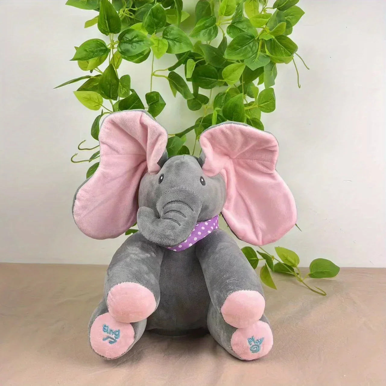Hide and Seek Elephant Plush Toy - Wholesalus