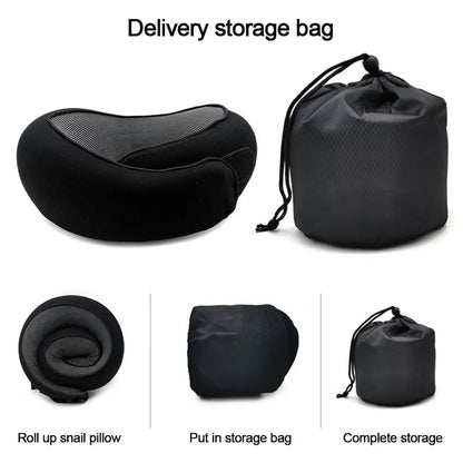 Memory Foam Travel Neck Pillow - Wholesalus