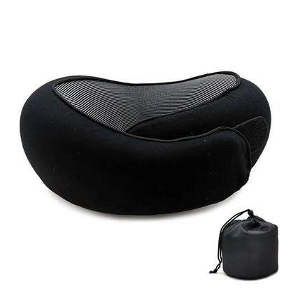 Memory Foam Travel Neck Pillow - Wholesalus
