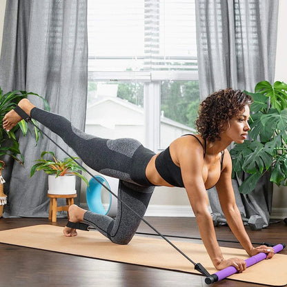 Multifunctional Elastic Pilates Bar - Wholesalus