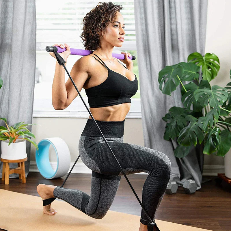 Multifunctional Elastic Pilates Bar - Wholesalus
