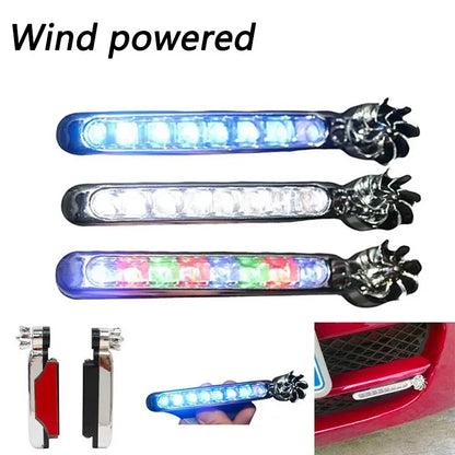 Wind Powered Car LED Light 2PCS - Wholesalus