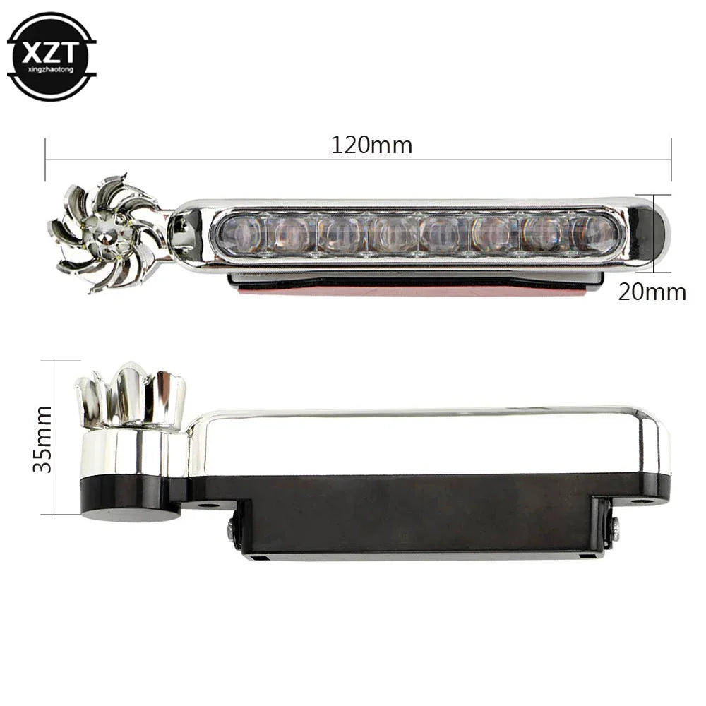Wind Powered Car LED Light 2PCS - Wholesalus