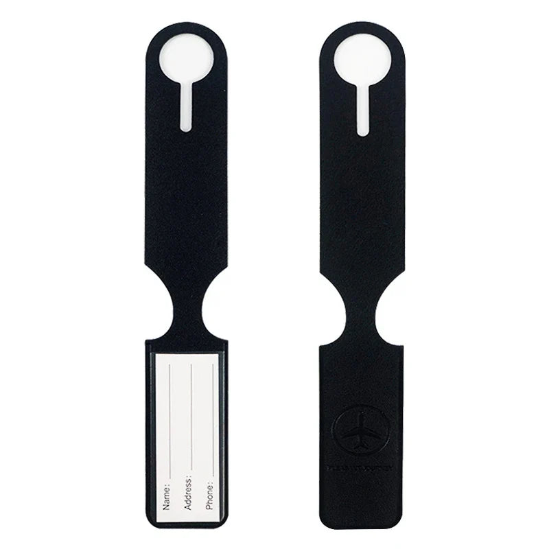 Portable Leather Luggage Tag - Wholesalus