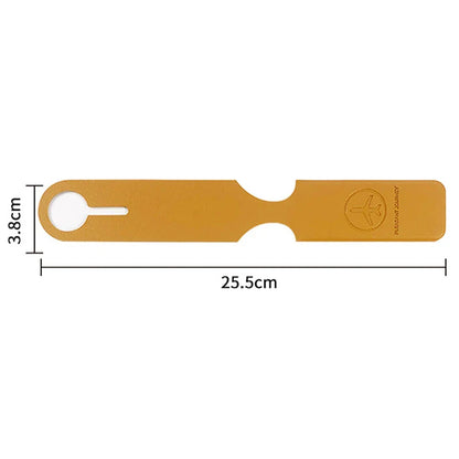 Portable Leather Luggage Tag - Wholesalus
