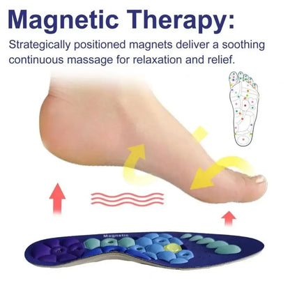 Magnetic Orthopedic Acupressure Insole Pad - Wholesalus