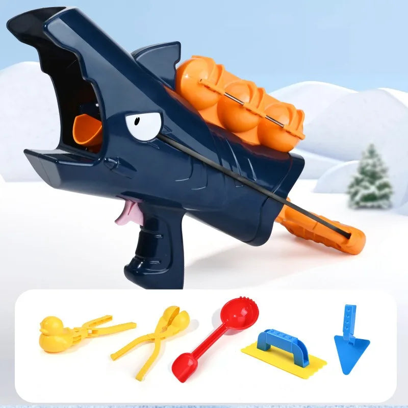 Shark Snowball Launcher Gun - Wholesalus