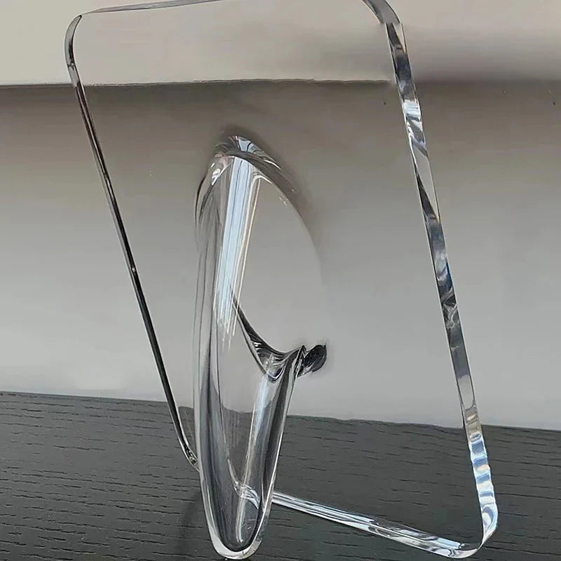 Acrylic Floral Photo Frame Vase - Wholesalus