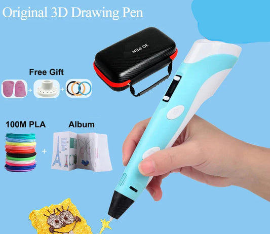 3D Drawing Printing Pen with LCD Screen - Wholesalus