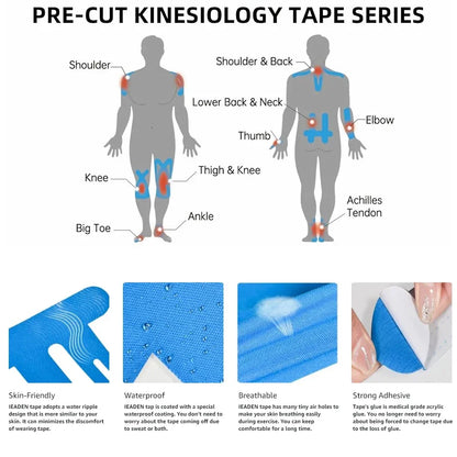 Elastic Waterproof Kinesiology Body Tape - Wholesalus