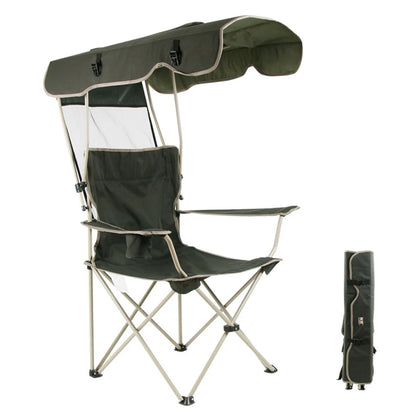 Portable Folding Chair With Canopy - Wholesalus