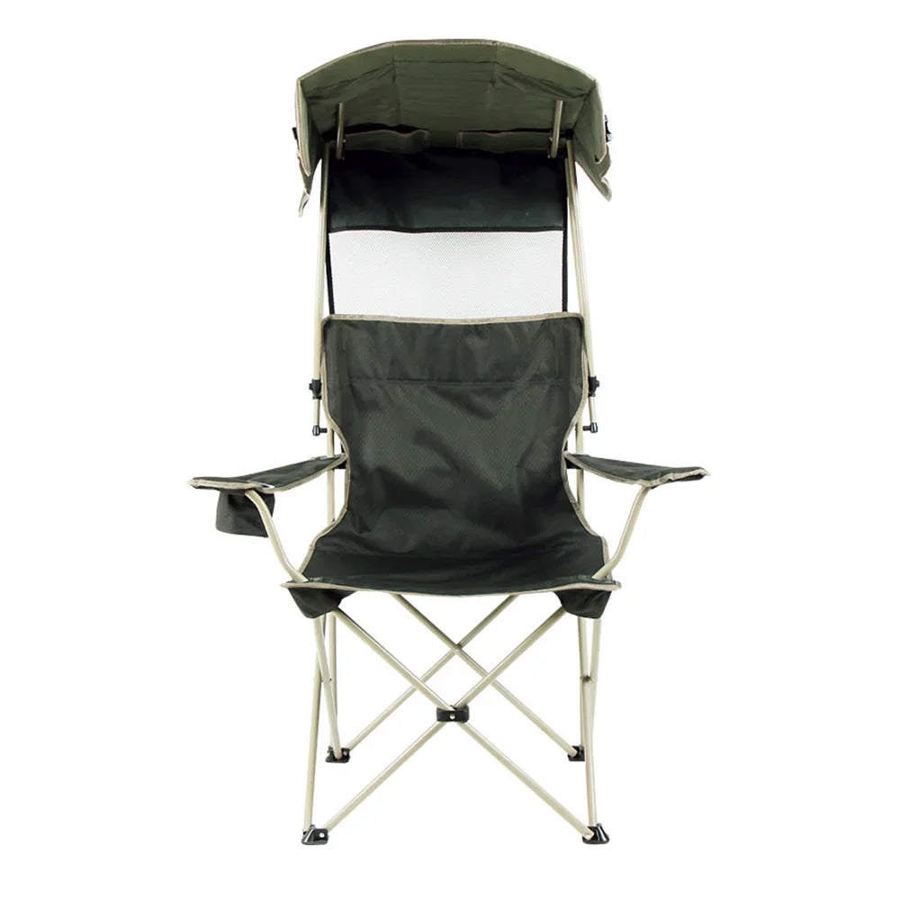 Portable Folding Chair With Canopy - Wholesalus