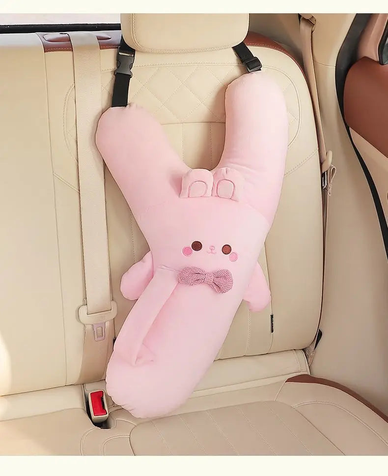 Universal Car Seat Belt Headrest Pillow - Wholesalus