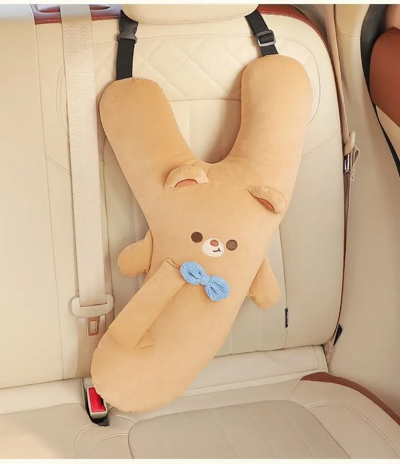 Universal Car Seat Belt Headrest Pillow - Wholesalus