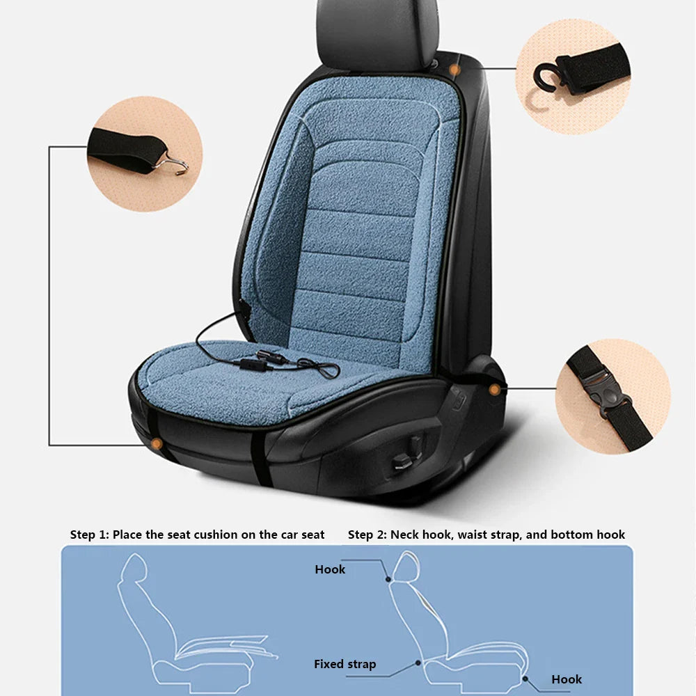 USB Car Seat Heating Pad - Wholesalus