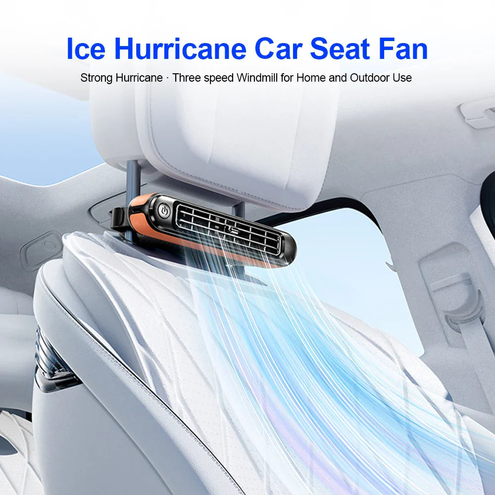 USB Turbo Car Seat Cooling Fan - Wholesalus