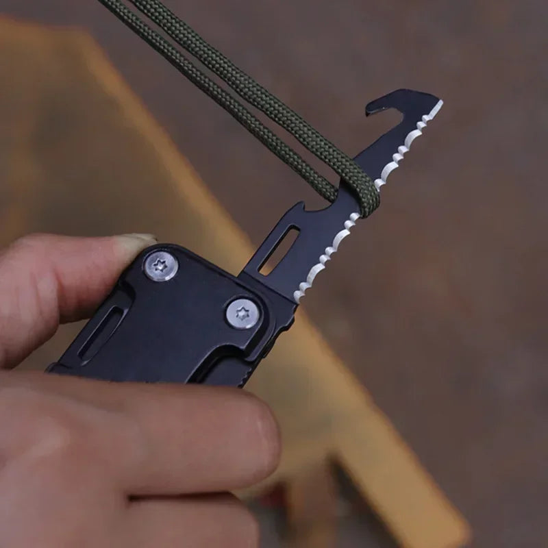 Camping Gear Pocket Survival Multitool - Wholesalus