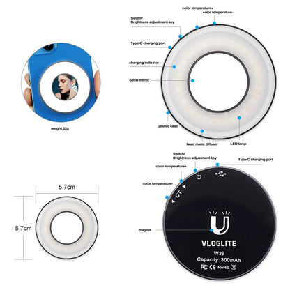 Magnetic Portable Fill Light - Wholesalus