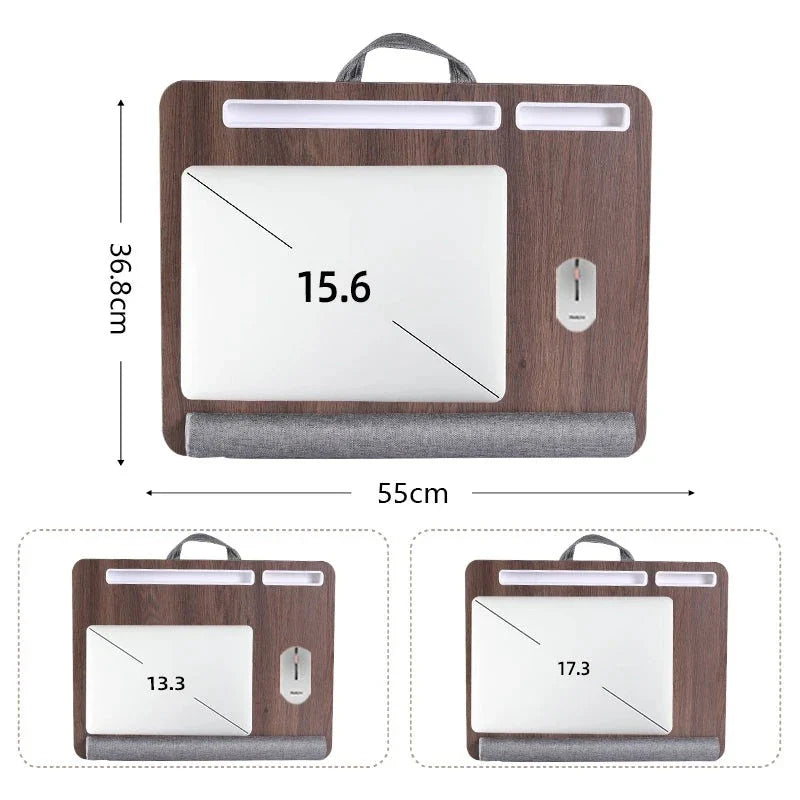 Portable Laptop Desk With Cushion - Wholesalus