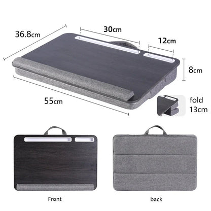 Portable Laptop Desk With Cushion - Wholesalus