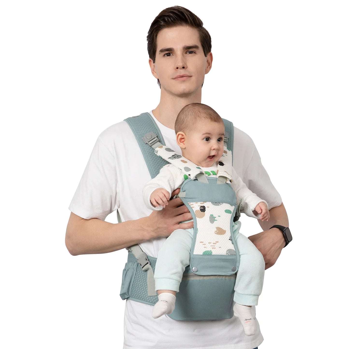 Multi-functional Ergonomic Baby Carrier - Wholesalus