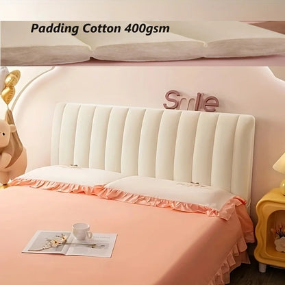 Luxury Plush Quilted Headboard Protector - Wholesalus
