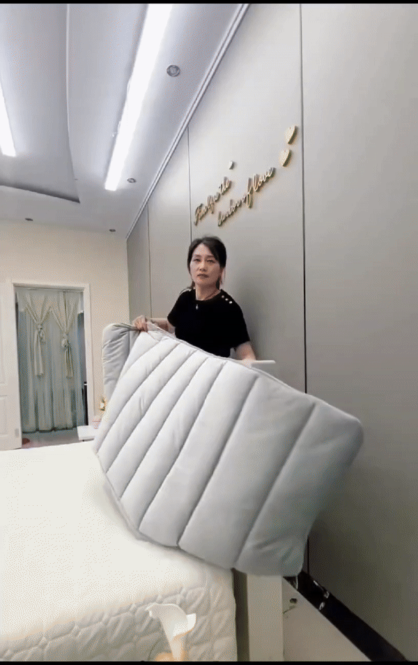 Luxury Plush Quilted Headboard Protector - Wholesalus