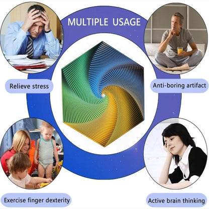 Mini SpiralWave Fidget Illusion - Wholesalus