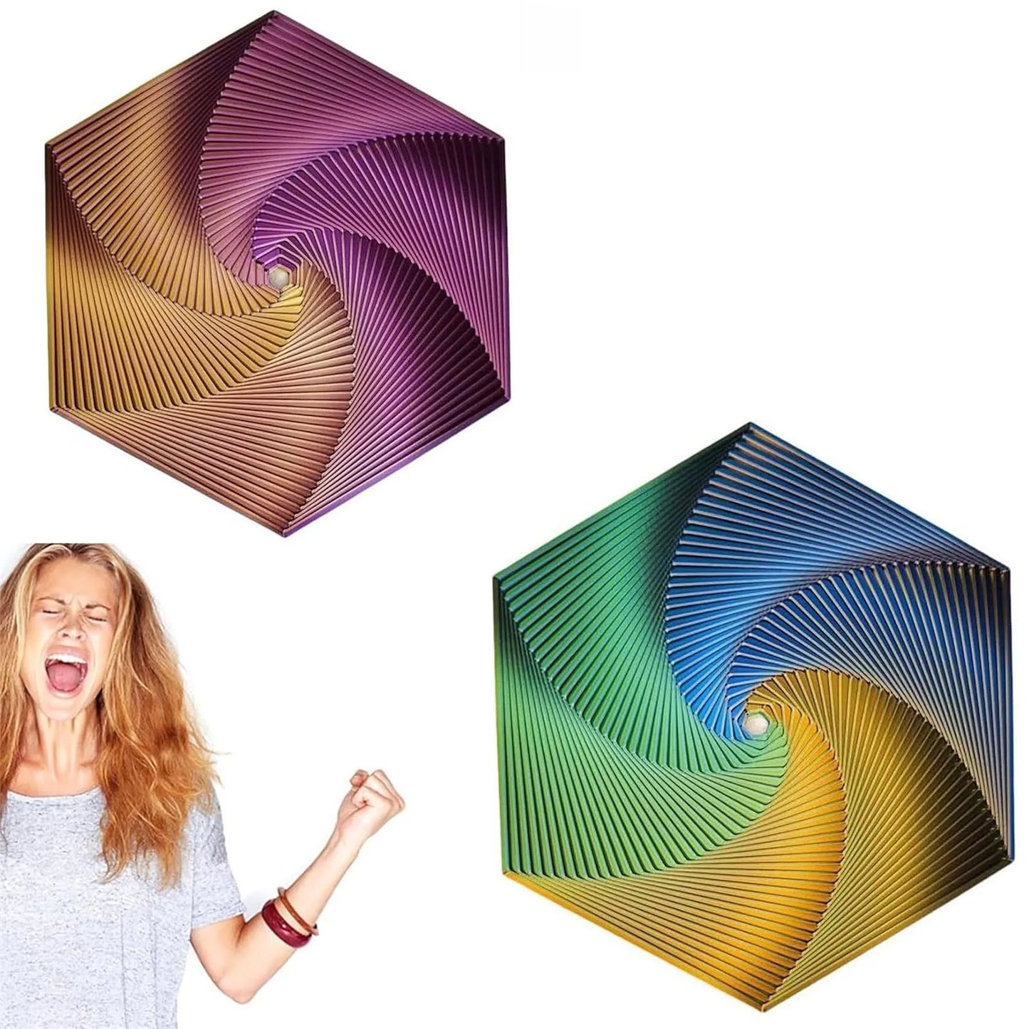 Mini SpiralWave Fidget Illusion - Wholesalus