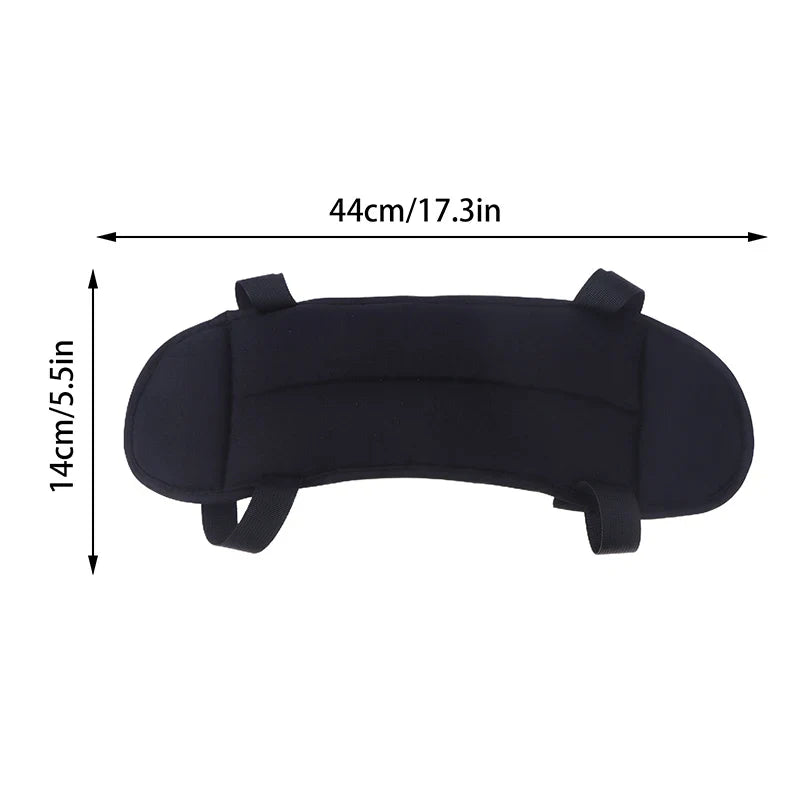 2 in 1 Comfort Headrest Blackout Eye Mask - Wholesalus