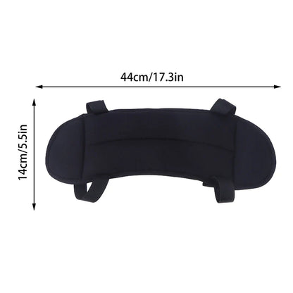 2 in 1 Comfort Headrest Blackout Eye Mask - Wholesalus