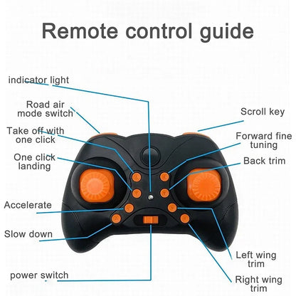 2-In-1 Land Air RC Motorcycle - Wholesalus