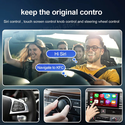 2 In 1 Wireless CarPlay Adapter - Wholesalus