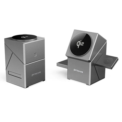 3 in 1 Magnetic Wireless Fast Charger - Wholesalus