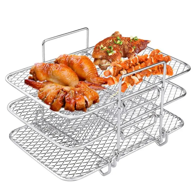 3 Tier Air Fryer Rack - Wholesalus