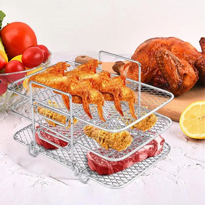 3 Tier Air Fryer Rack - Wholesalus