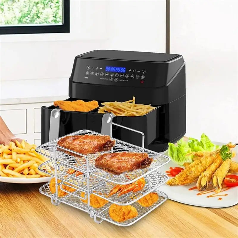 3 Tier Air Fryer Rack - Wholesalus