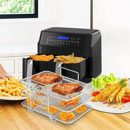 3 Tier Air Fryer Rack - Wholesalus