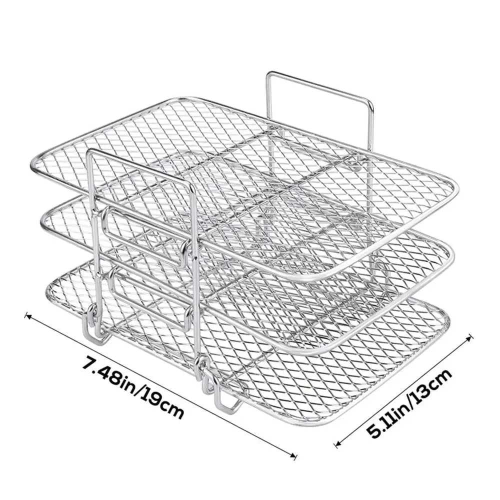 3 Tier Air Fryer Rack - Wholesalus