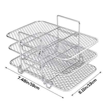3 Tier Air Fryer Rack - Wholesalus